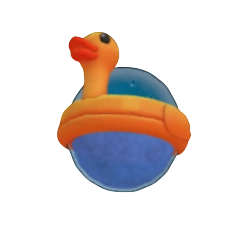 Inflatable Duck Ball